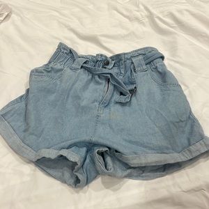 Cotton on blue shorts